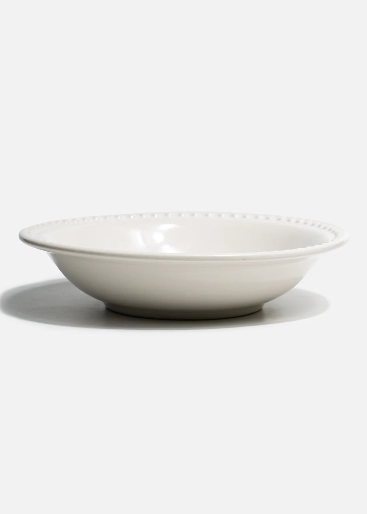 PLATO HONDO MONET - BLANCO