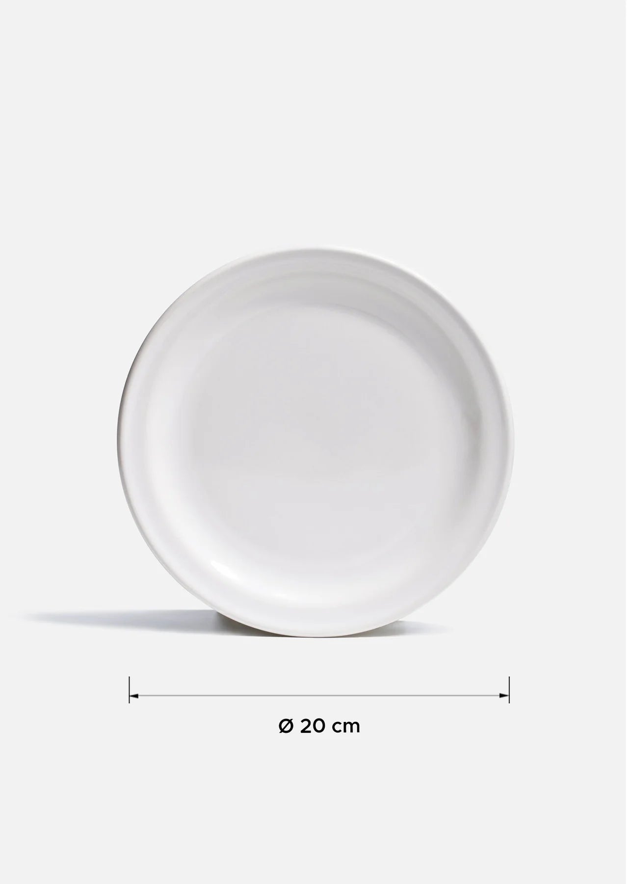 PLATO DE CERAMICA POSTRE - LINEA CLASICA