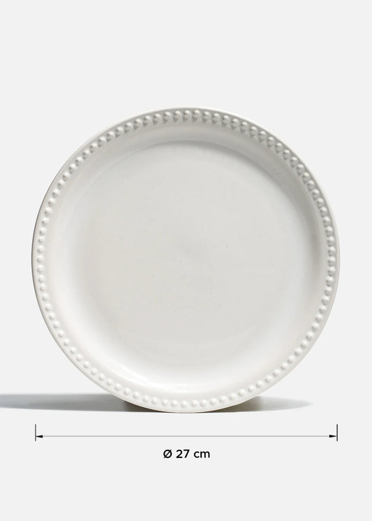 PLATO TRINCHE MONET - BLANCO